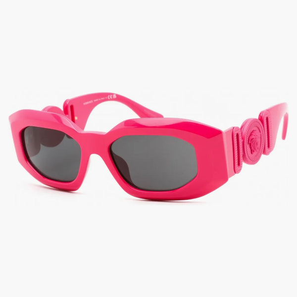 Versace Maxi Medusa Biggie Okulary przeciwsłoneczne Hot Pink (VE4425U-536787)