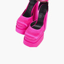 Versace Medusa Aevitas 155mm Platform Pumps Deep Fuschia