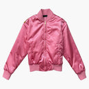 Versace Medusa Back Print Zip-Up Jacket Pink