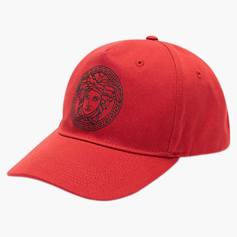 Versace Medusa Baseball ma czerwony