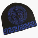 Versace Medusa Beanie Black/Blue