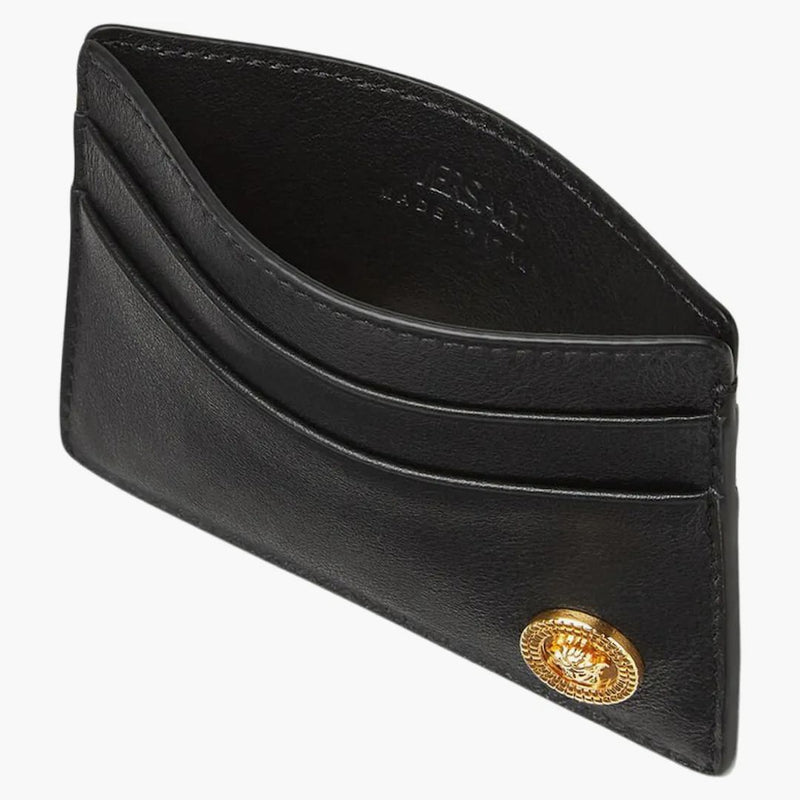 VERSACE MEDUSA BIGGIE (4 karty 1 przedziały gotówkowe) Pochodnik na karcie Czarny/Złoty