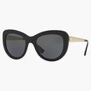 Versace Medusa Cat Eye Sluneční brýle Black/Gold (VE4325)