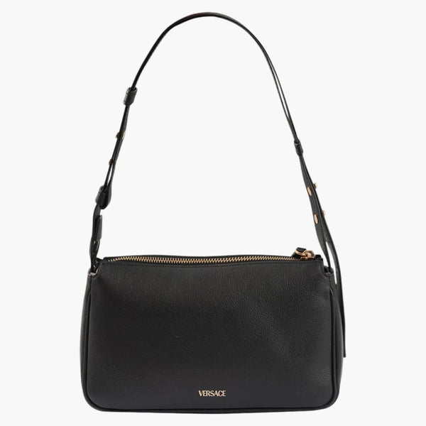 Versace Medusa logo hobo torba na ramię czarna