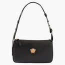 Versace Medusa Logo Hobo Shoulder Bag Black