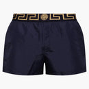 Versace Medusa Logo Swim Shorts Navy