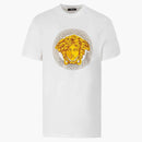 Logo Versace Medusa T-shirt biały