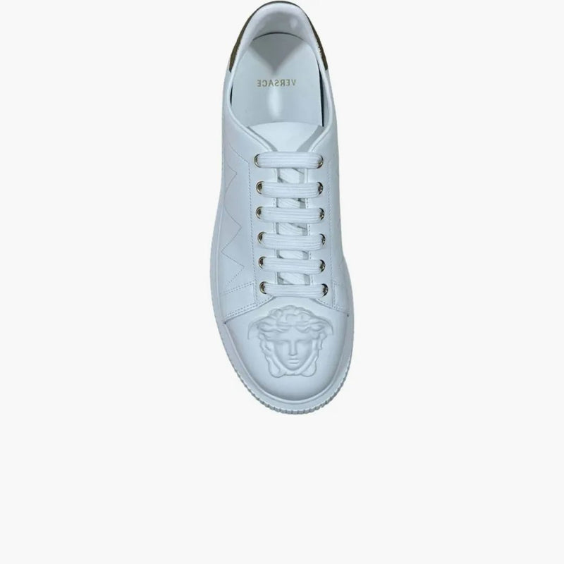 Versace Medusa Low Sneaker oro bianco