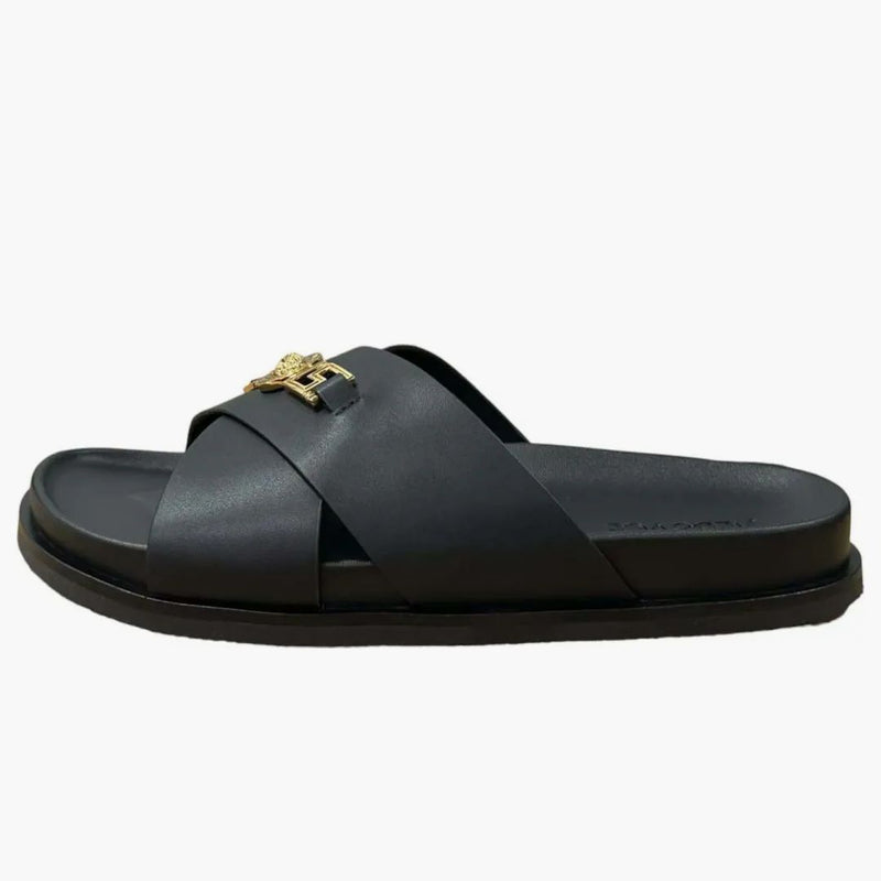 Versace Medusa Slide Black