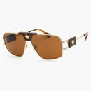 Versace Medusa Steel Sunglasses Gold (VE2251-147073)