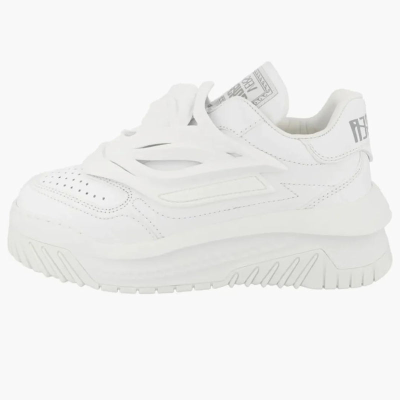 Versace Odissea Caged Rubber Medusa White (Women's)