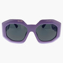Versace Oval Sunglasses Violet (0VE4424U 536687)
