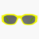 Versace Oval Sunglasses Yellow Fluorescent (0VE4361 532187)