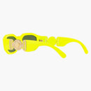 Versace Oval Sunglasses Yellow Fluorescent (0VE4361 532187)