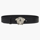 Versace Palazzo Belt Calf Leather Black