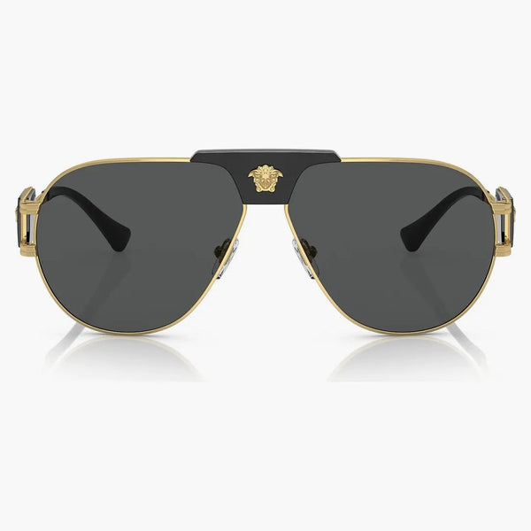 Sluneční brýle Versace Gold/Dark Grey (VE2252)