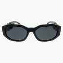 Gafas de sol rectangulares de Versace Negro (0Ve4361F GB1/87)