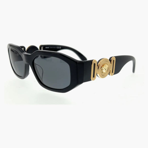 Versace Rectangle Sunglasses Black (0VE4361F GB1/87)