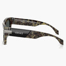 Versace Rectangle Sunglasses Havana (0VE4464 545687)