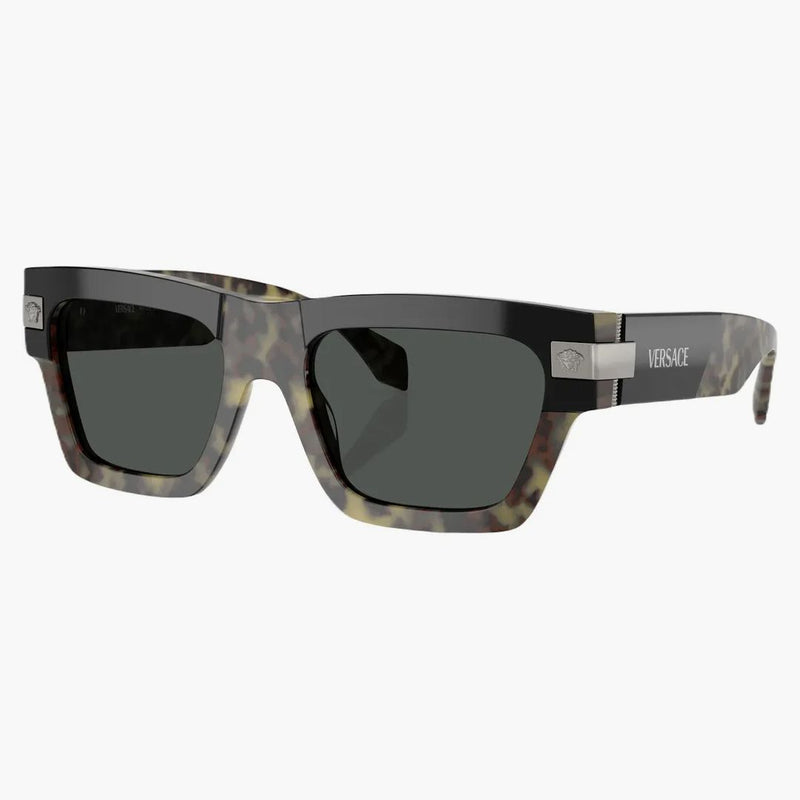 Wersace prostokąta okulary przeciwsłoneczne Havana (0ve4464 545687)