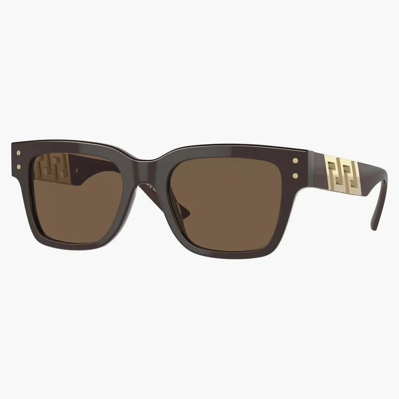 Versace Rectangular Sunglasses Brown