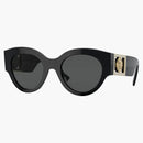 Gafas de sol de Versace Round Negro (VE4438BF-GB1-87)