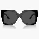 Versace Runway Rectangle Sunglasses Black (VE4402)