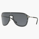 Versace Shield Sunglasses Gray/Silver (VE2180 1000/87)