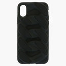 Versace Silicone Chain Reaction Iphone X Case Black