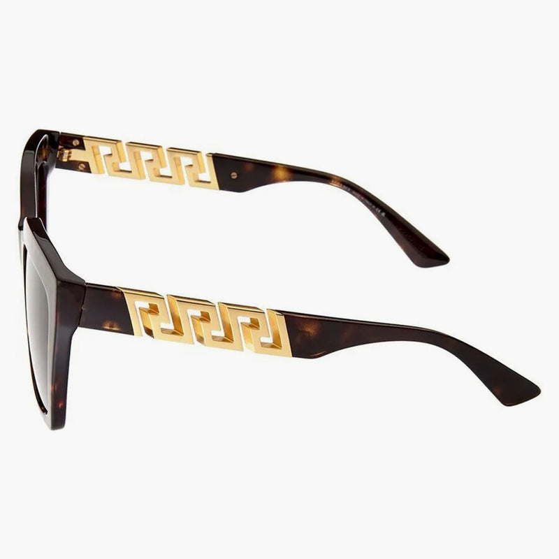 Versace Square Occhiali da sole tortuosi (VE4418F-10887)