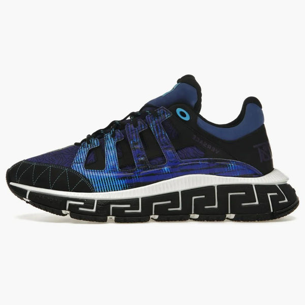 Versace Trigeca Black Royal Blue Purple
