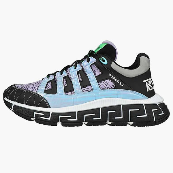 Versace Trigeca Milan Black Blue Purple