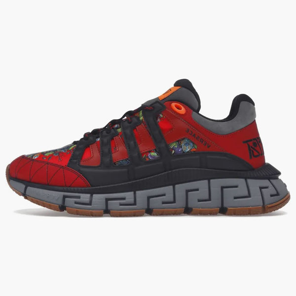 Versace Trigeca Red Black Grey