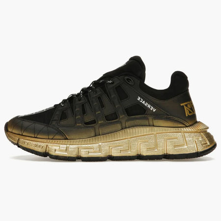 Versace Trigreca Sneaker Black Gold