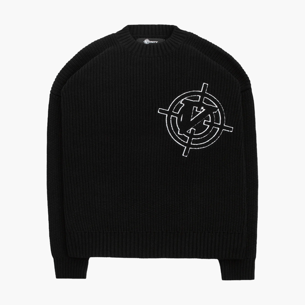 Vicinity V-Logo Knitwear Sweater Black