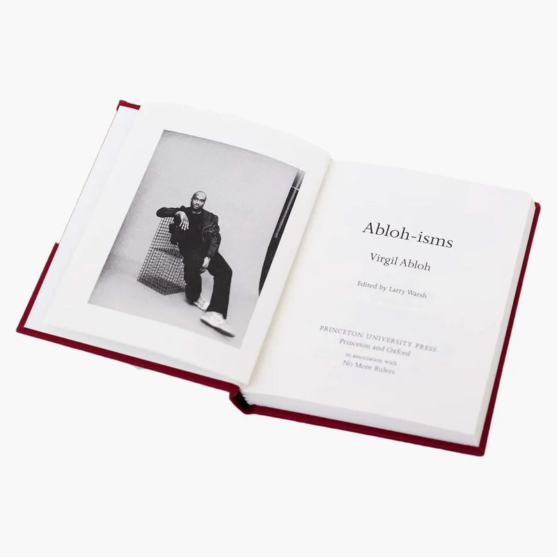 Virgil Abloh Abloh-ISMS Book