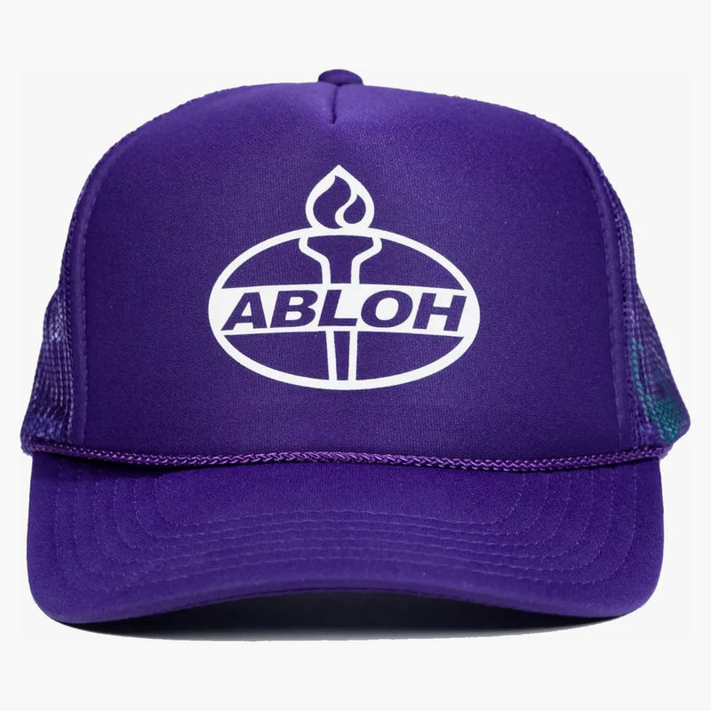 Virgil Abloh Brooklyn Museum Abloh Torch má fialovou