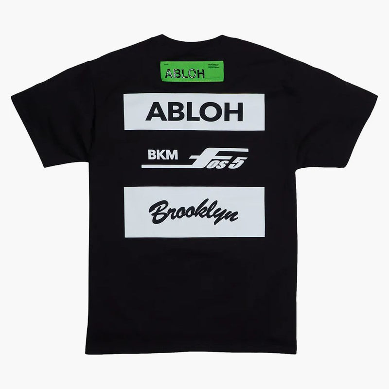 Virgil Abloh Brooklyn Museum Fos Abloh BKM T-shirt Black