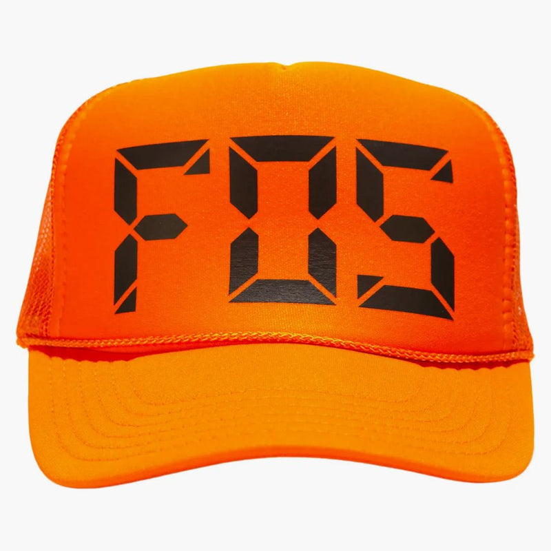 Virgil Abloh Brooklyn Museum Fos má oranžové