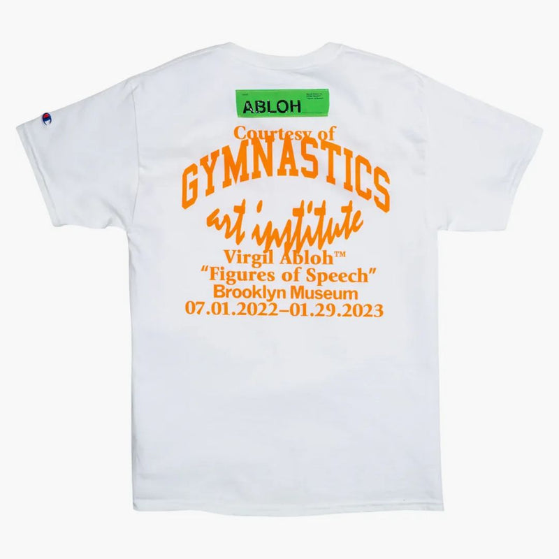 Virgil Abloh Brooklyn Museum Sunroof Trojan Horse T-Shirt White
