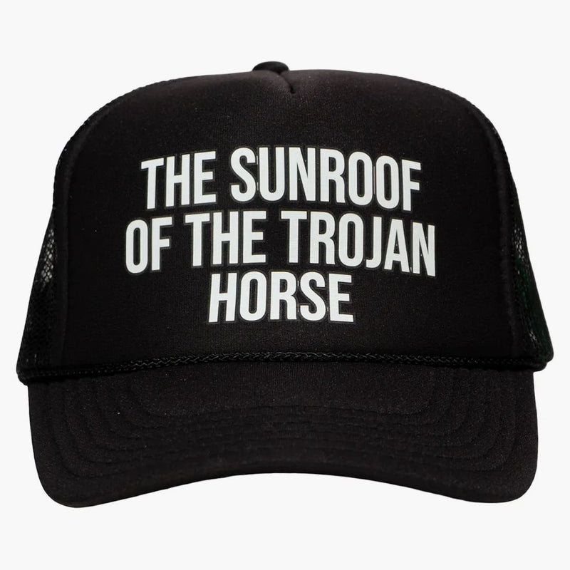 Virgil Abloh Brooklyn Museum Trojan kůň má černý