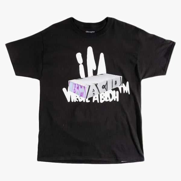 Virgil Abloh ica graffiti t-shirt black