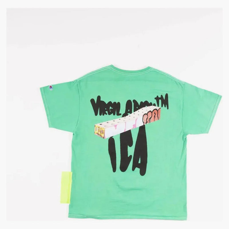 Virgil Abloh Ica Graffiti T-Shirt Green