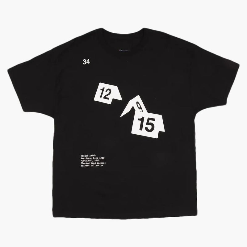 Virgil Abloh Ica Options T-Shirt Black