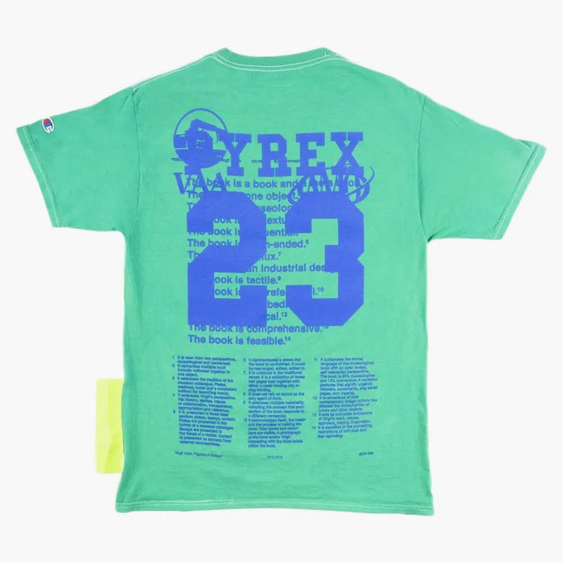Virgil Abloh Ica Pyrex 23 T-shirt green