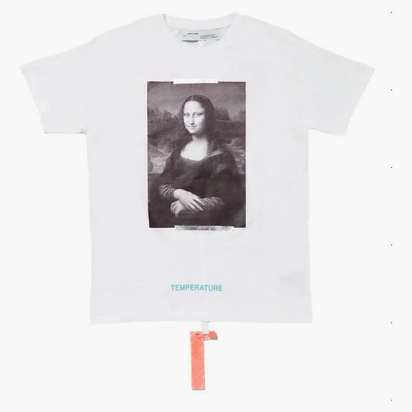 Virgil Abloh McA Figures of Speech Off-White Mona Lisa Tee White