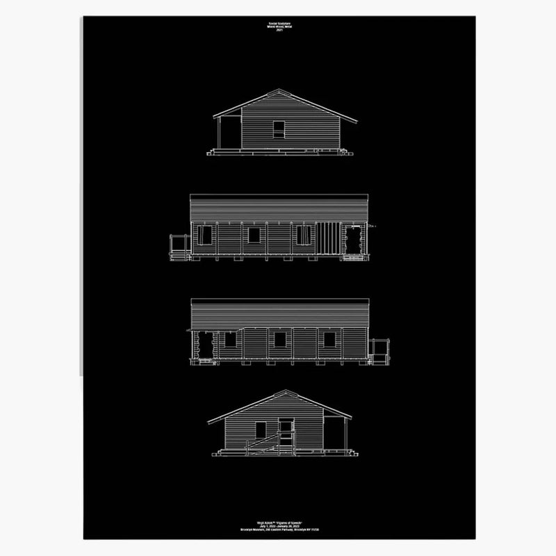 Virgil Abloh X Brooklyn Museum "Figures of Speech" Poster
