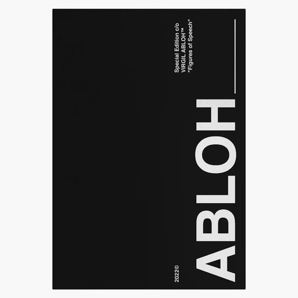 Virgil Abloh X Brooklyn Museum "Figures of Speech" Postcard Book Set of 7
