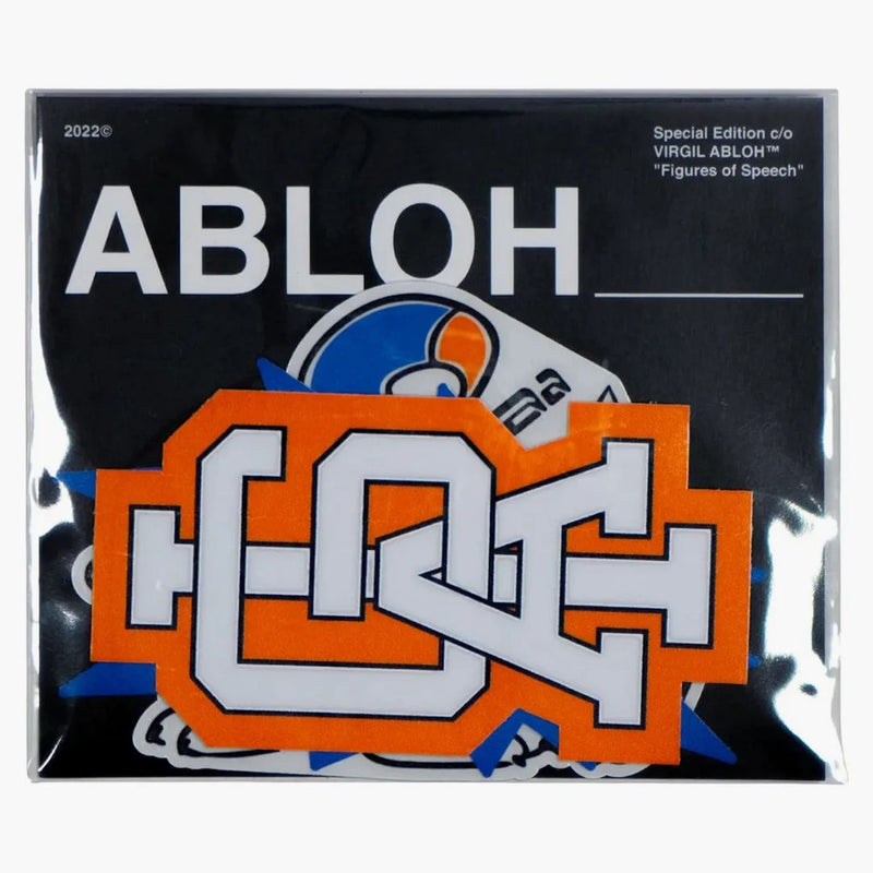 Virgil Abloh X Brooklyn Muesum "Figures of Speech" Sticker Pack Set of 3