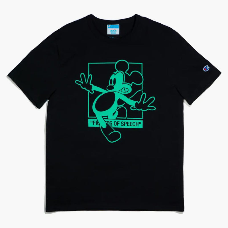 Virgil Abloh X Disney X Brooklyn Museum Mickey Mouse Tea Black